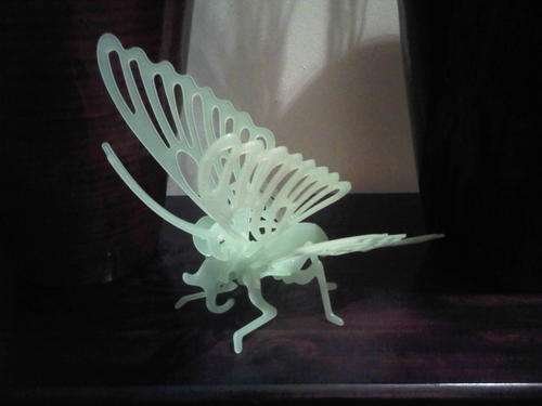 Glow in the dark Butterfly, Build it... hours of fun for the whole family.  10 on Auction !!!