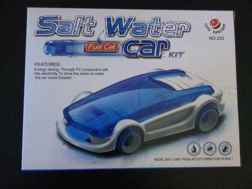 Salt Water Fuel Cell Car Kit. The Perfect gift.