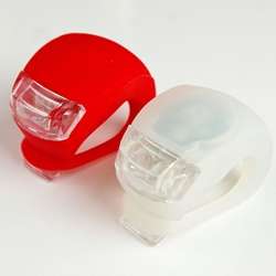 combo pack of LED bicycle safety lights