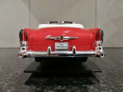 1:18 1955 Packard Caribbean Convertible - Red / Black / White