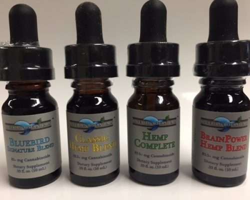 Hemp CBD Oil - Blue Bird - 10ml [Brain Power CBD Blend]
