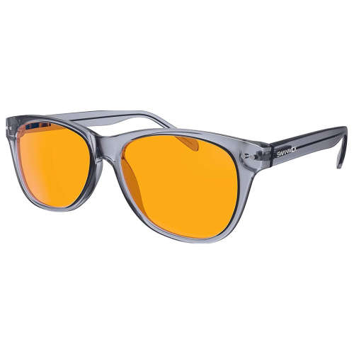 Swannies Gamer & Computer Eyewear - Blue Light Blocking Glasses - Grey