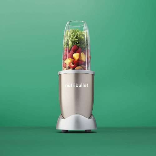 NutriBullet Pro - 13-Piece High-Speed Blender/Mixer - Recipe Book Included (900 Watts)