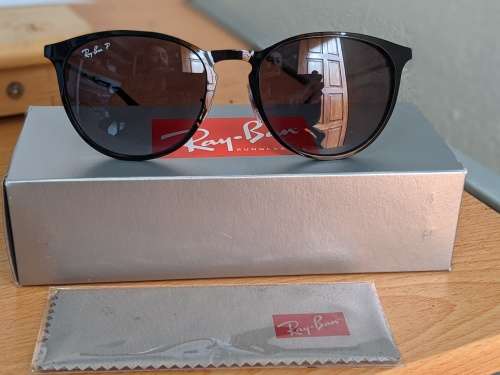 Ray-Ban Rb3539 Erika Metal Round Sunglasses - Polarized