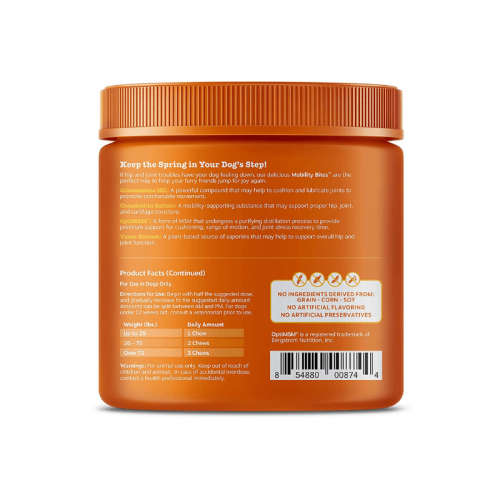 Zesty Paws Glucosamine for Dogs  Hip and Joint Supplement for Dog Arthritis Pain Relief