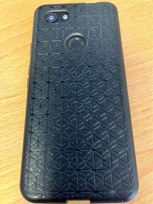 Google Pixel 3a - 64Gb - Just Black - with google pixel cover