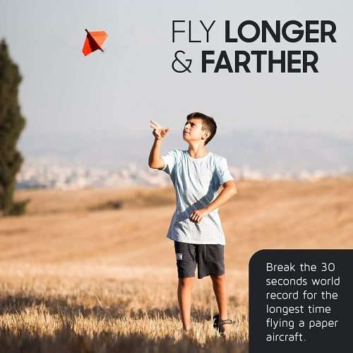 POWERUP 2.0 Paper Airplane Conversion Kit | Electric Motor for DIY Paper Planes | Fly Longer and ...