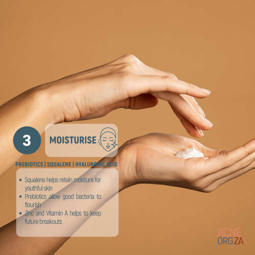 Acne.org.za Protocol - 3 step Kit - Cleanse, Treat and Moisturise - 50ml