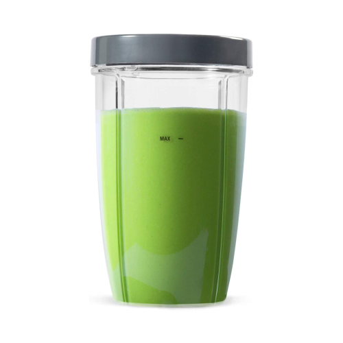 Compatible Nutribullet Tall Cup with Standard Lip Ring - 710ml - 2 pack