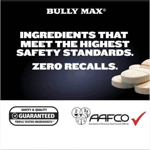 Bully Max Dog Muscle Supplement - 60 Tables - lasts upt o 2 months