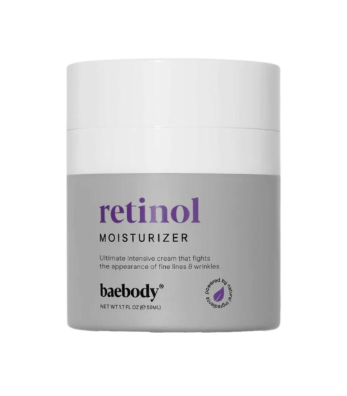 Baebody Retinol Moisturizer Cream for Face and Eye Area  With Retinol, Hyaluronic Acid, Vitamin E.