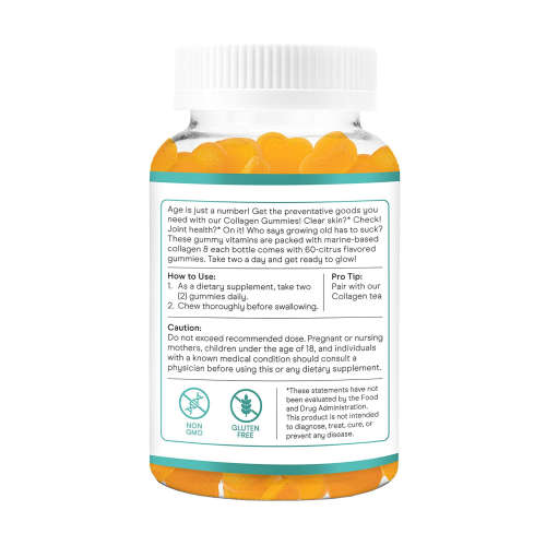 Baebody Collagen Vitamin Gummies - Promotes Healthy Skin, Hair and Nails