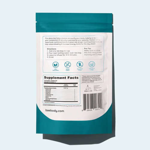 Baebody 14-day detox tea