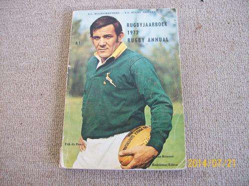RUBYJAARBOEK 1972 RUGBY ANNUAL