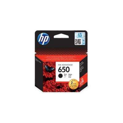 HP BLACK INKjet CARTRIDGE - 650