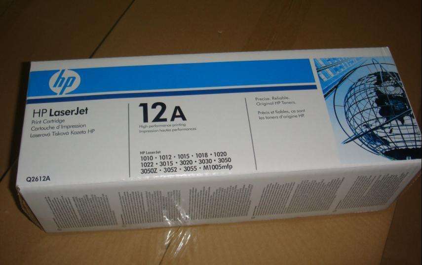 HP 12A Q2612A toner laser cartridge for LaserJet 1010,1012,1015,1018,1020, 3015,3020,3030,3050,etc