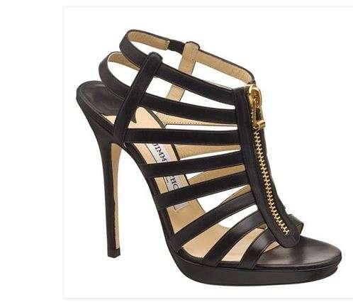 Designer Jimmy Choo Gladiator (Black) - Size 3