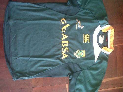 Springbok ABSA shirts great buy (Embroider logos) from S - XXL