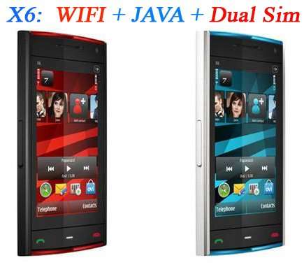 X6 cellphone :Wifi +Java+Dual sim..... Bargain,bargain!!!!!!!!!!!!!