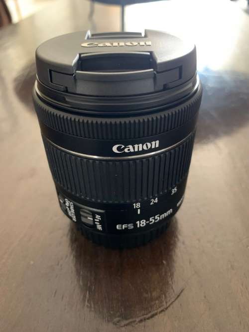 Canon Zoom lens EF-S 18-55mm 1:4-5.6 IS STM (New but unboxed). Worth R4989!!!