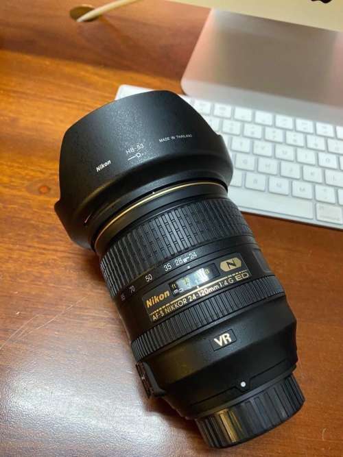 Nikon 24-120mm f/4 Nano Full Frame Lens. (Like New Condition) Value R19500.00!!! Final Mark Down!!!
