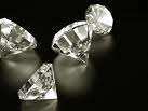 PAIR OF DIAMONDS  .30ct  stones