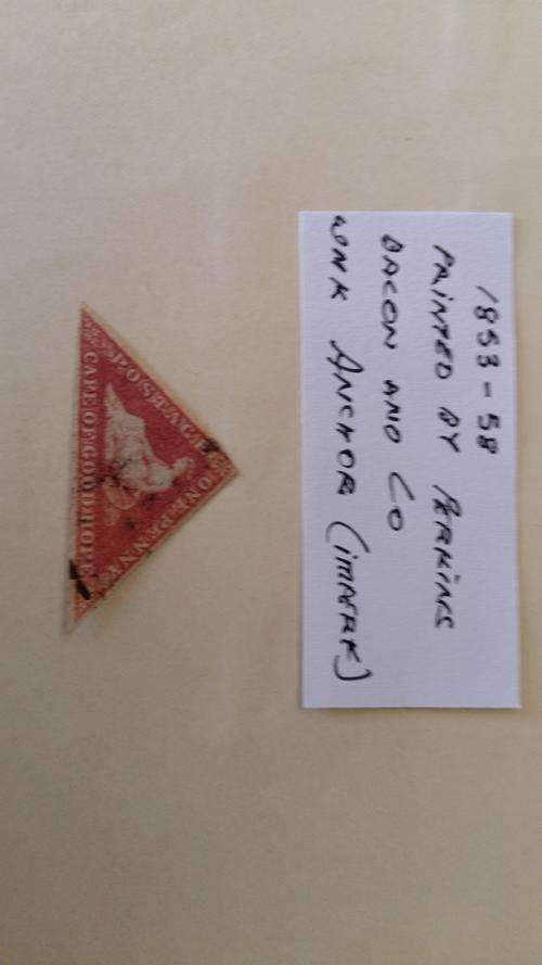 cape of good hope 1 d stamp