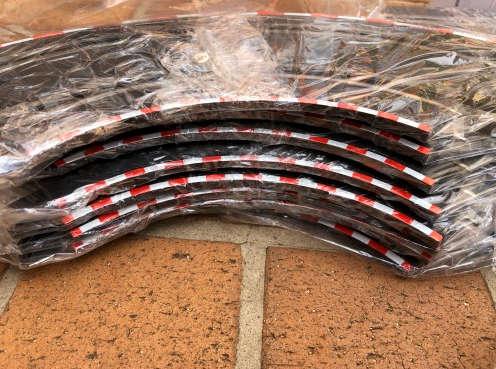 Lovely Carerra slot car set - track, cars and charger