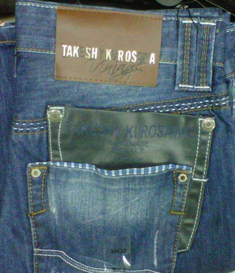 MENS TAKESHY KUROSAWA JEANS ( NEW STYLE* )