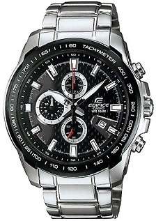 Casio Edifice (563) Men's Silver Stainless-Steel Quartz Watch