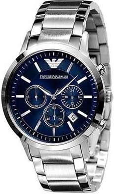 Emporio Armani (2448) Men's Stainless Steel Chronograph Watch