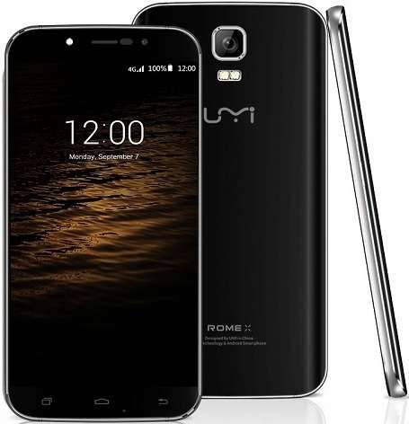 Black Umi Rome X 5.5" Smartphone, Quad Core, Android 5.1, 13MP - All SA Networks - Local Stock !!