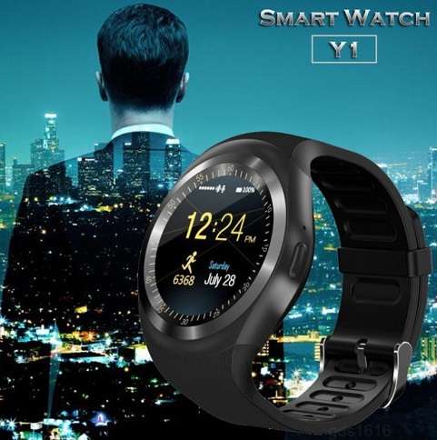 Y1 Smart GSM Phone Watch, Sim/SD Card - 2 Colors Available - Local Stock