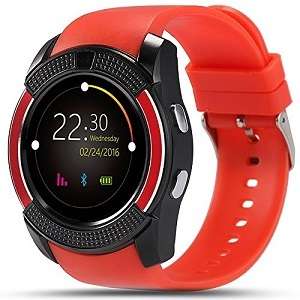 V8 Proffesional Smart Watch - Red
