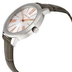 MICHAEL KORS Hartman Silver Dial Ladies Leather Watch
