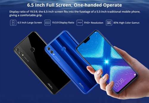 HUAWEI Honor 8X - 4GB Ram I 64GB Rom I 20MP Camera I FREE Phone + Screen Cover