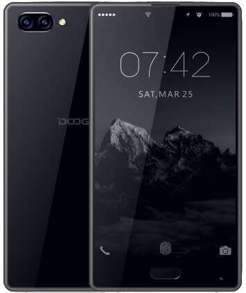DOOGEE Mix Smartphone - 4GB RAM I 64GB ROM I 16MP Camera - FREE Phone + Screen Cover