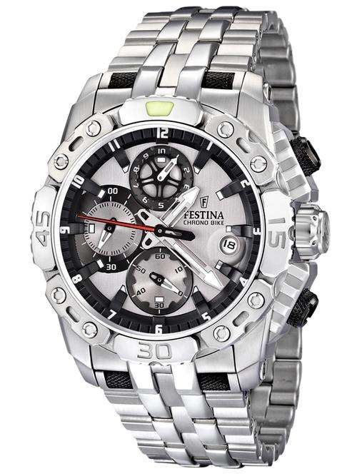 ** NEW ARRIVAL ** BRAND NEW - Festina Men's Tour De France Silver Stainless-Steel Quartz Watch