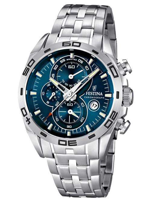 ** NEW ARRIVAL ** Festina Men's Silver Stainless-Steel Quartz Watch