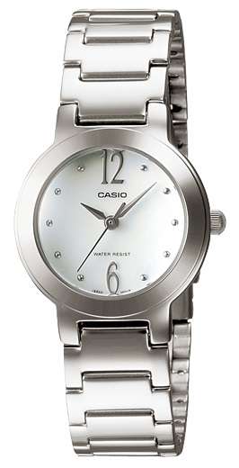 ## NEW ARRIVAL ##  BRAND NEW - CASIO Womans Silver Stainless-Steel Quartz Watch - Stunning