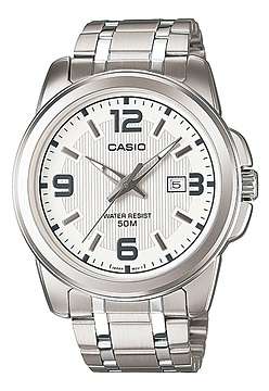 ## NEW ARRIVAL ##  BRAND NEW - CASIO Mens Silver Stainless-Steel Quartz Watch