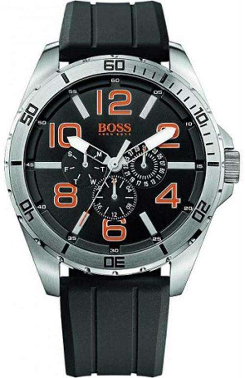 ## NEW ARRIVAL ##  BRAND NEW - HUGO BOSS Men's Black Analog Quartz Watch - Very Elegant !!