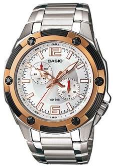 ## LATE ENTRY ##  BRAND NEW - CASIO Mens Silver Stainless-Steel Quartz Watch