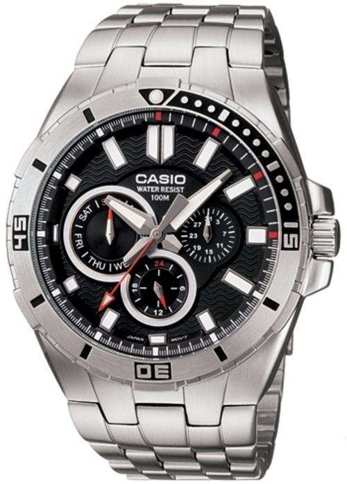 ## VERFIED SELLER ##  BRAND NEW - CASIO Mens Stainless-Steel Analog Quartz Watch