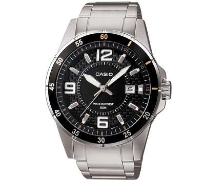 ## VALENTINE SPECIAL ##  BRAND NEW - CASIO Stainless-Steel Analog Quartz Watch