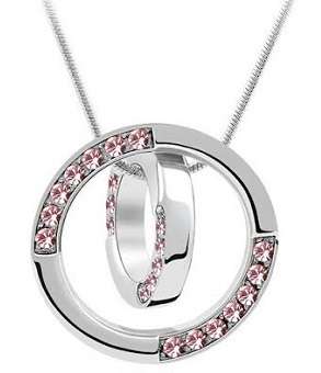 ## VALENTINE SPECIAL ## CIRCLES NECKLACE & PENDANT MADE WITH SWAROVSKI ELEMENTS