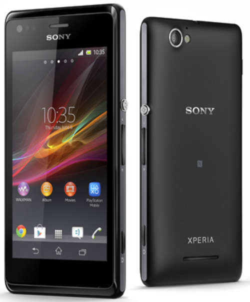 Black Sony Xperia M - Dual Core, Android, Wi-Fi, Bluetooth - Unlocked