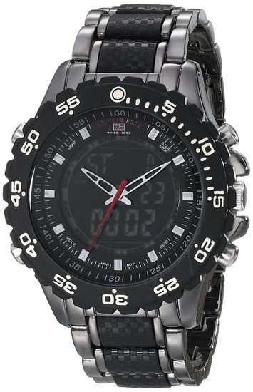 ## First on BoB ##  US Polo Assn.Men's Sports Digital Multi-Function Watch - Great Christmas Gift !!