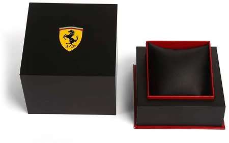 FERRARI Scuderia Pilota Grey Dial Men's Watch - BRAND NEW