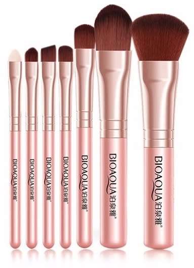 Women's Facial Makeup 7 Piece Brush Set